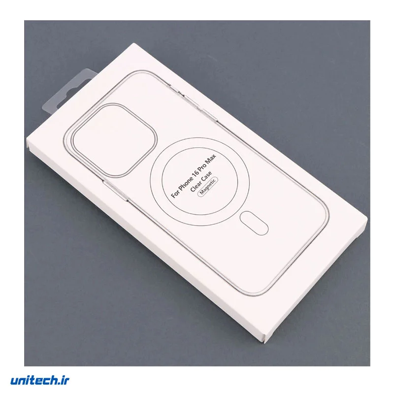 قاب ضد ضربه مگ سیف Clear Case Magnetic آیفون iPhone 16 Pro Max (3)